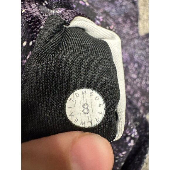 Lululemon Wunder Under Crop (Hi-Rise) 21" Crystalline Multi Size 8 EUC - Picture 5 of 6